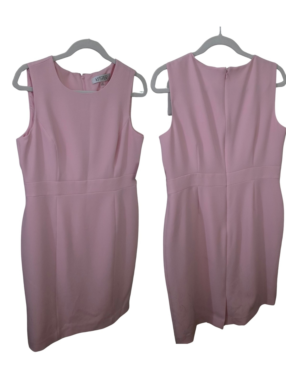 Kasper Pink Sheath Dress